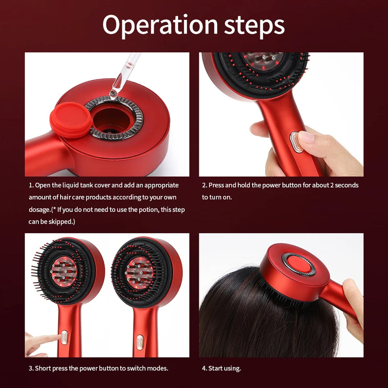 ScalpGlow Red Therapy Comb