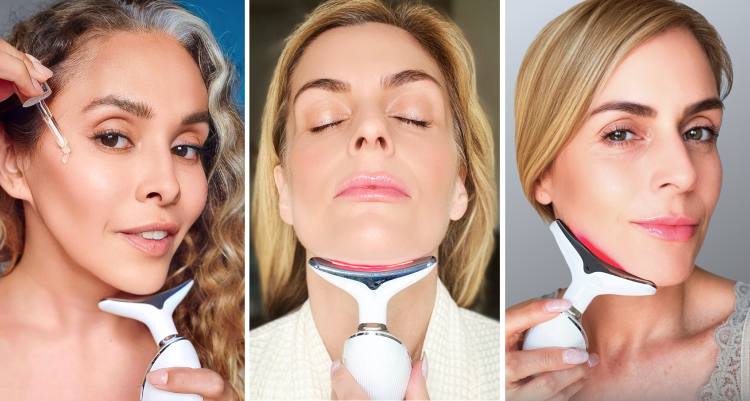 EliteGlow Red Light Therapy Lifting Massager