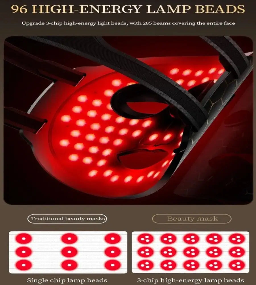 LumiDerma Pro | 850 nm LED Light Therapy Mask