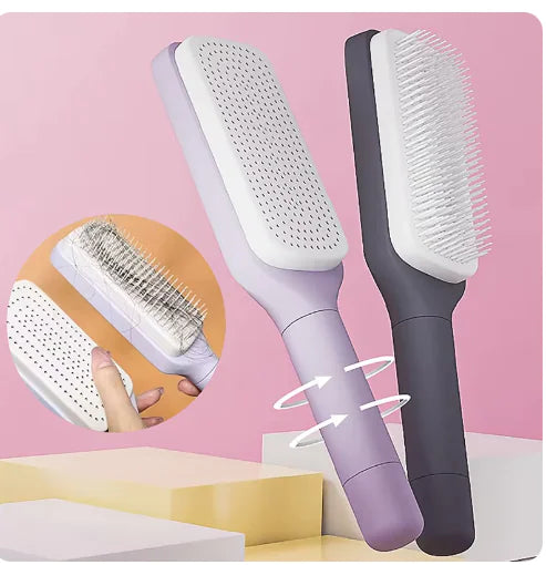 4 In 1 Self QuickClear Massage Comb